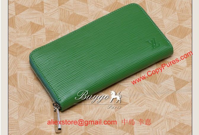 Lルイヴィトン2012年新作エピ ジッピーウォレット 長財布 フューシャ M60303